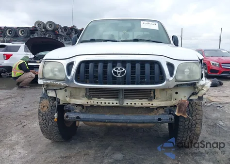 2004 Toyota Tacoma Base V6 z USA, uszkodzony, nr VIN 5TEWN72N54Z438399